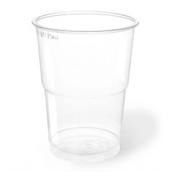 Vasos de Plástico PET 300ml Ø 7,8cm Transparentes 