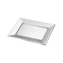 Bandejas de Plástico Plateadas de 33cm x 22,5cm