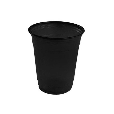 Vasos de Plástico PP Color Negro | Vasos de Plástico Baratos