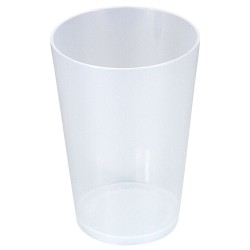 Comprar Vasos Cónicos de Plástico PP Duro Reutilizables 430ml Baratos