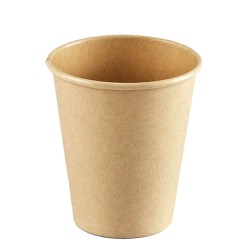 Vasos Biodegradables de Cartón y PLA 6Oz/180ml