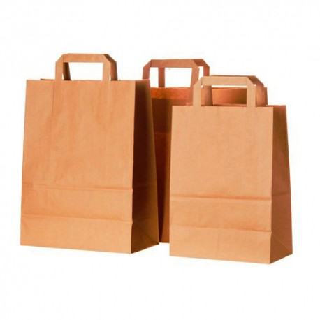 Comprar bolsas de papel Kraft para pan: biodegradable y reciclable