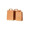 Bolsas de Papel Kraft con Asas 32+16x41cm