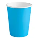 Vasos de Cartón Azules 260ml Ø7,7cm