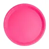 Platos Biodegradables Rosas de Cartón 20,5cm