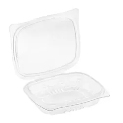 Envases con Tapa Plástico PET 150cc Transparentes