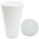 Vasos Térmicos Foam 340ml con Tapa Plana