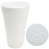 Vasos Térmicos Foam 340ml con Tapa Plana