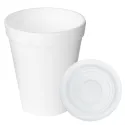 Vasos Térmicos Foam 230ml con Tapa Plana