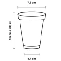 Vasos Térmicos Foam con Tapa de 230ml