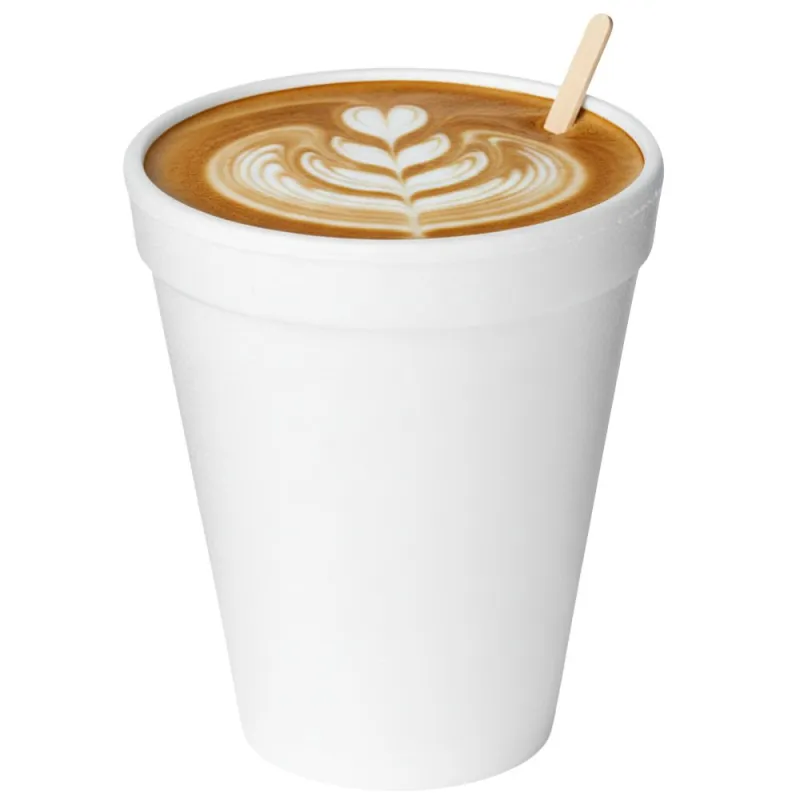 Vasos Térmicos Foam 230ml con Tapa Plana