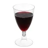 Copas de Plástico PS Agua/Vino 220ml Transparente
