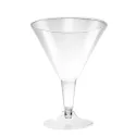 Copas Cocktail de Plástico PS 180ml Transparentes