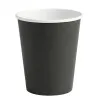 Vasos de Cartón Negros 260ml Ø7,7cm