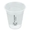 Vasos Biodegradables PLA 220ml Transparentes