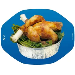 Tapas para Envases de Aluminio Ovalados 2.600ml