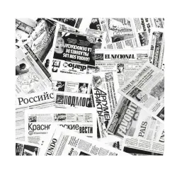 Papel Antigrasa Periódico 30x30cm