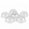 Tapas Cúpula con Agujero para vaso PET de Ø7,8cm