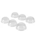 Tapas Cúpula Cerrada para vaso PET de Ø7,8cm