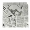 Bolsas de Papel Antigrasa Blancas Abiertas 2 Lados 15x15cm News