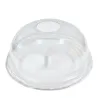 Tapas Cúpula con Agujero para vaso PET de Ø9,5cm