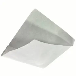 Bolsas de Papel Antigrasa Blancas Abiertas 2 Lados 15x15cm