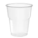 Vasos de Plástico PET 250ml Ø 7,8cm Transparentes