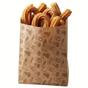 Bolsas para Churros Antigrasa 18+7x32cm
