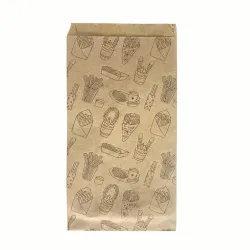 Bolsas para Churros Antigrasa 14+7x28cm