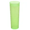 Vasos de Plástico PP Tubo 300ml Inyectado Verde Flúor