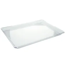 Bandeja de Plástico PS Lux Transparente Reutilizable 37x27cm