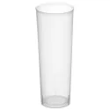 Vasos de Plástico PP Tubo 330ml Inyectado (Caja 500 Uds)