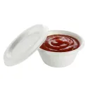 Salseras con Tapa Biodegradables Caña Azúcar 60ml