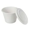 Salseras con Tapa Biodegradables Caña Azúcar 120ml