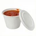 Salseras con Tapa Biodegradables Caña Azúcar 120ml