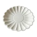 Platos de Cartón Elegantes Blanco Nacar 18cm (8 Uds)