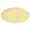Platos de Cartón Elegantes Amarillo Pastel 23cm (6 Uds)