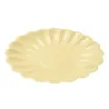 Platos de Cartón Elegantes Amarillo Pastel 18cm (8 Uds)