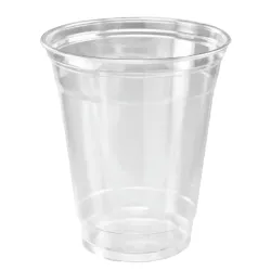 Vasos de Plástico PET 360ml Ø 9,5cm Transparentes