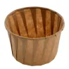 Tarrinas de Papel Plisado Kraft 120ml