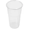 Vasos de Plástico PP 600ml Transparentes