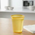 Vasos de Plástico PP Suprem 360ml Dorados