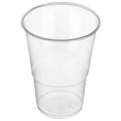 Vasos de Plástico PP 400ml Transparentes