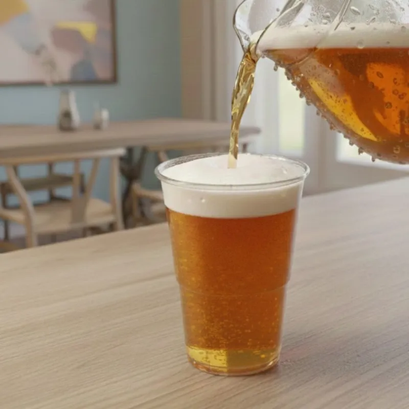 Vasos de Plástico PP 400ml Transparentes