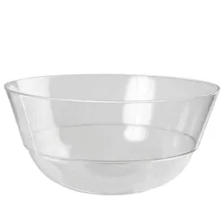 Bol de Plástico Transparente Reutilizable Ø25 cm (3.900ml)