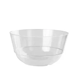 Bol de Plástico Transparente Reutilizable Ø15 cm (1.000ml)