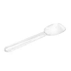 Cucharitas para Helado Plástico PS Transparentes 8,3cm
