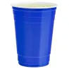 Vasos de Plástico PP Fiesta Bicolor 450ml Azul