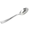 Cucharas de Plástico Metalizadas Premium 17,2cm