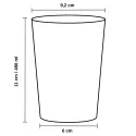 Vasos de Plástico PP Cubata Ancho/Sidra 480ml Inyectado